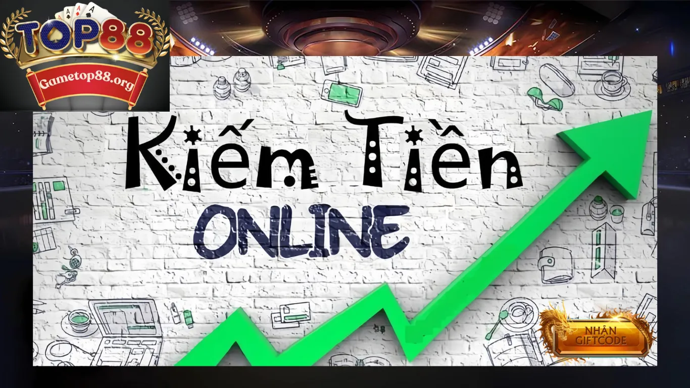 Hướng dẫn cách kiếm tiền online 2024 chơi game Top88